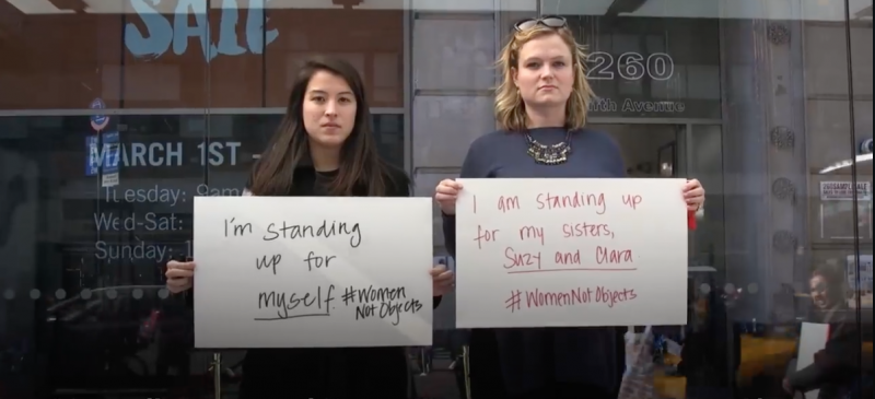 Vidéo choc : publicité et objétisation des femmes